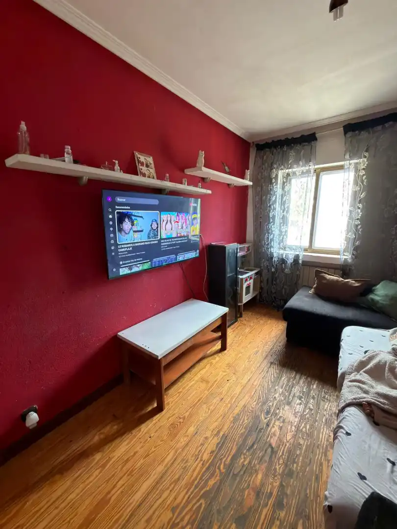 Sala d'estar de Pis en venda en Venta de Baños amb Calefacció i Terrassa
