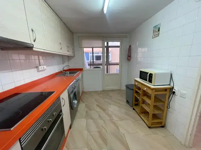 Cocina de Piso de alquiler con opción a compra en Playa Muchavista