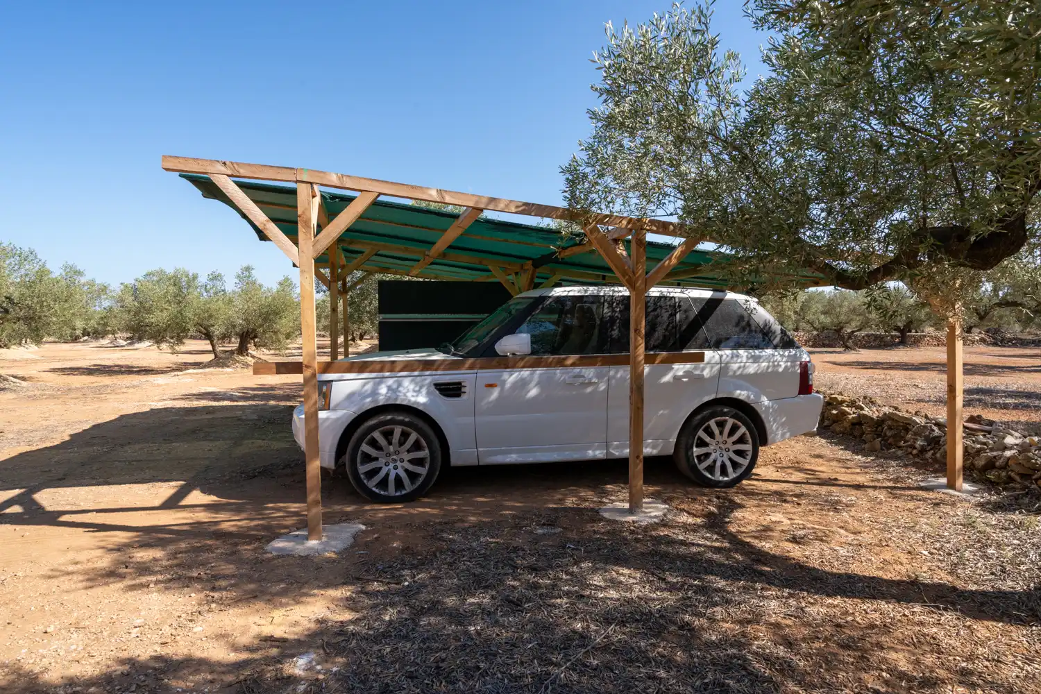 Parking de Finca rústica en venta en L'Aldea con Terraza y Amueblado
