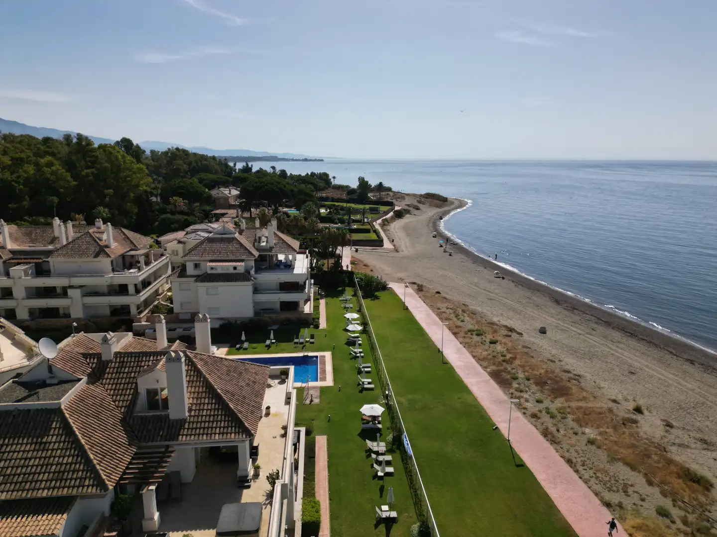 Jardín de Planta baja en venta en Estepona con Aire acondicionado, Calefacción y Terraza