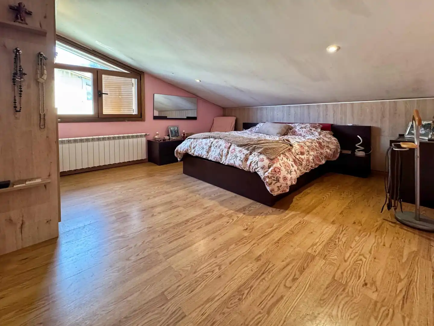Bedroom of Houses for sale in Lalín  with Heating, Private garden and Furnished