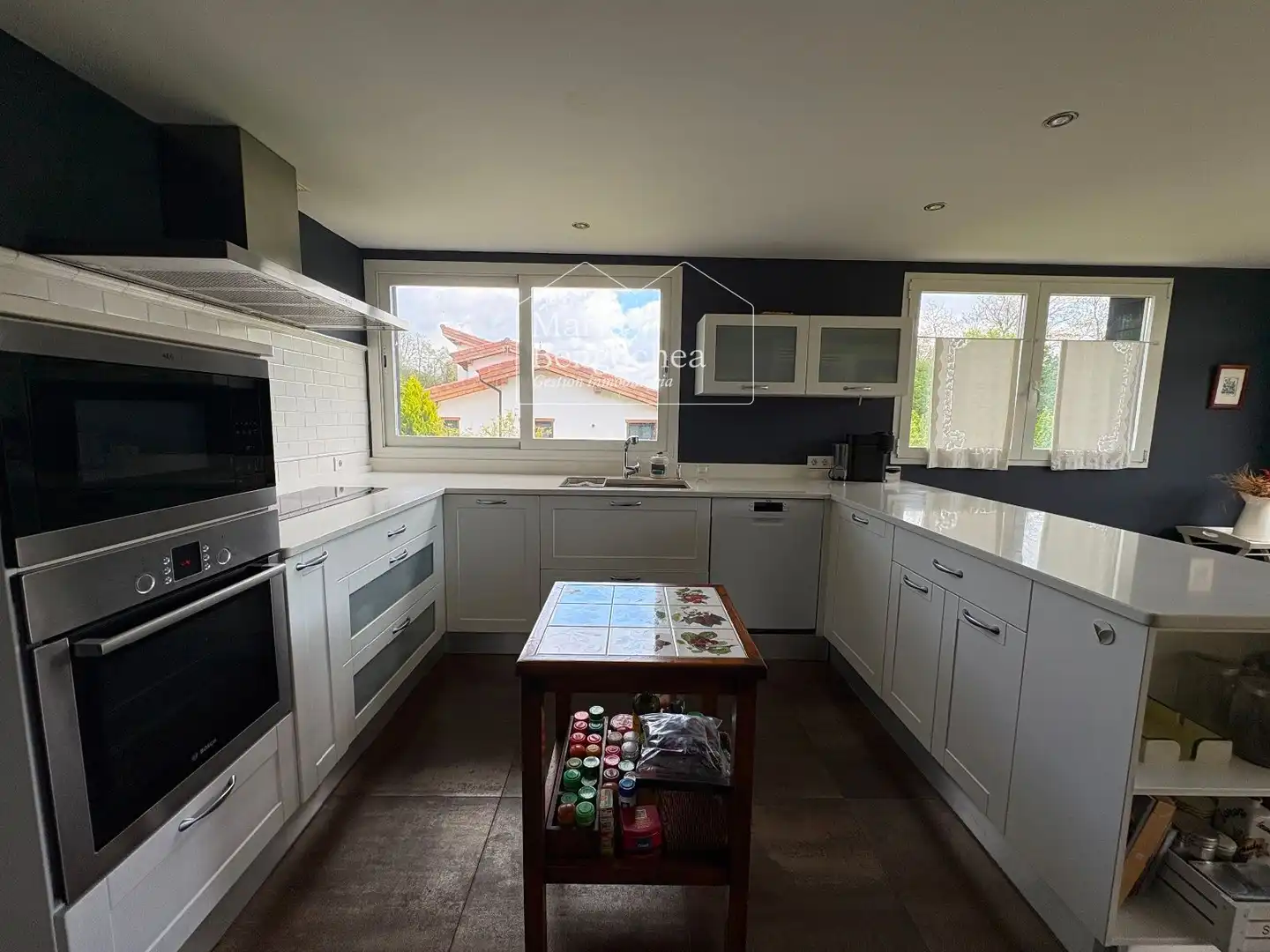 Cocina de Casa o chalet en venta en Legutio con Calefacción, Jardín privado y Terraza