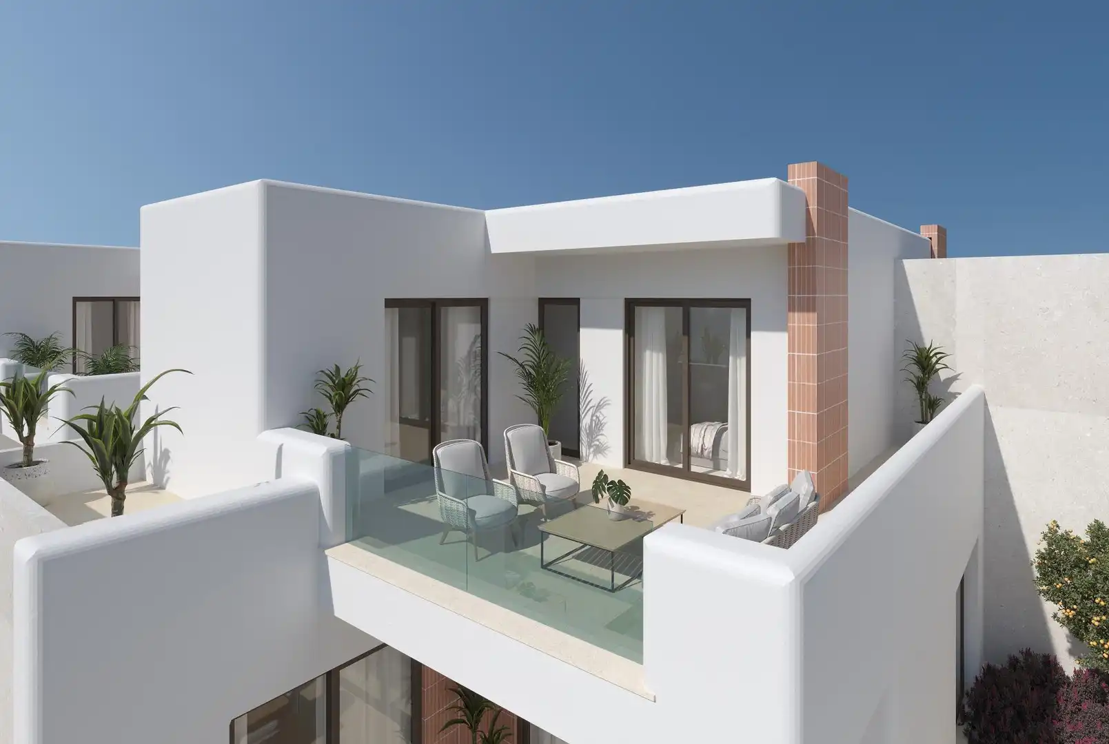 Terrace of Houses for sale in Torre-Pacheco  with Air Conditioner, Private garden and Terrace