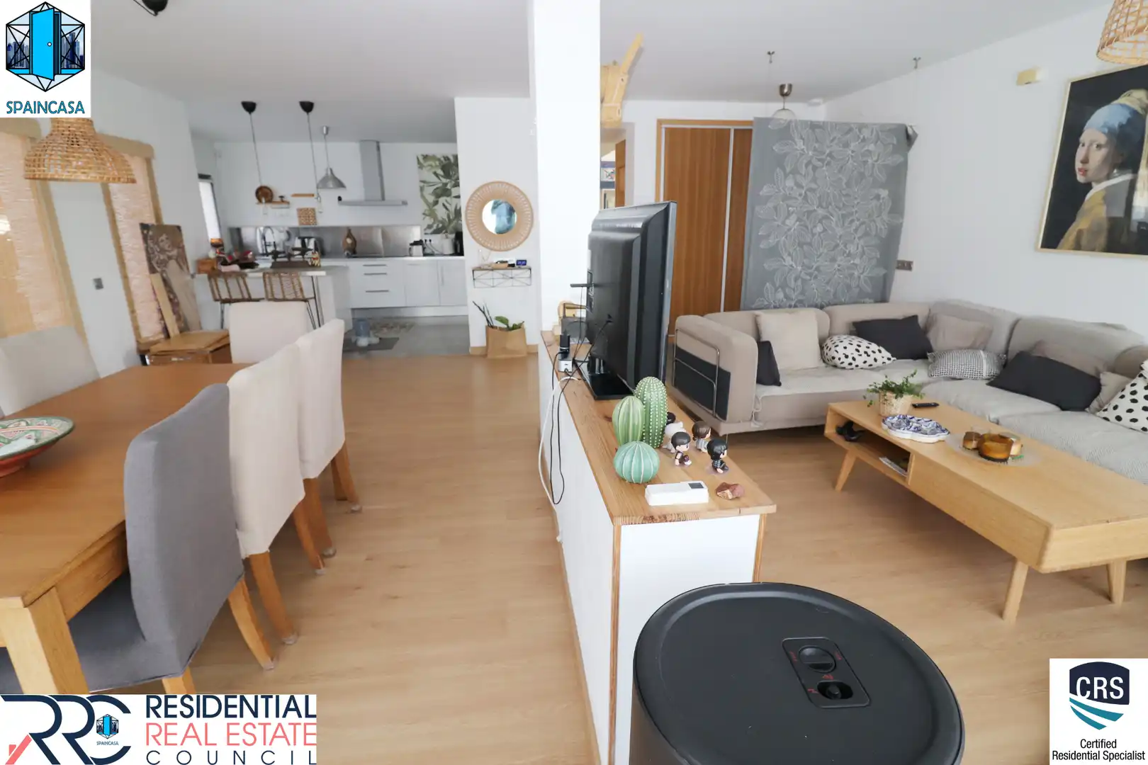 Sala de estar de Casa o chalet en venta en Aljaraque con Aire acondicionado, Balcón y Alarma