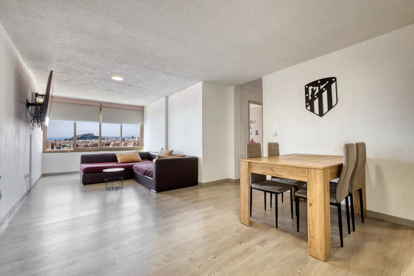 Sala d'estar de Pis en venda en Alicante / Alacant amb Calefacció, Moblat i Forn