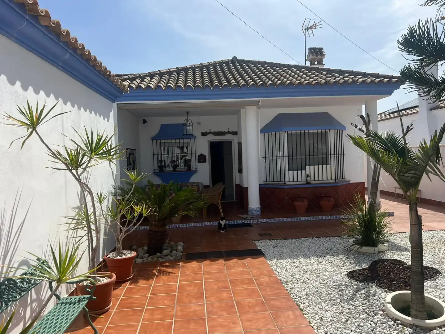 Exterior view of Houses for sale in Chiclana de la Frontera  with Storage room, Swimming Pool and Oven