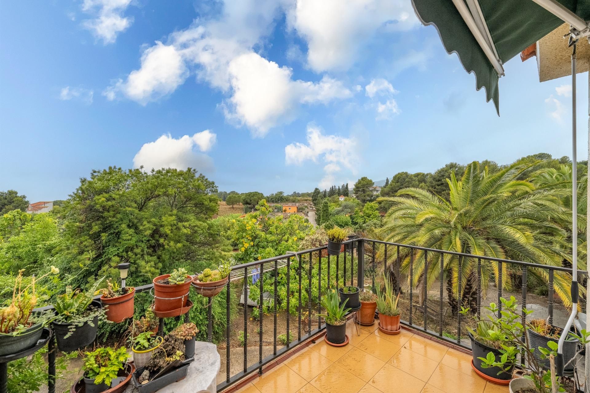 Balcony of Country house for sale in L'Albiol  with Air Conditioner and Private garden