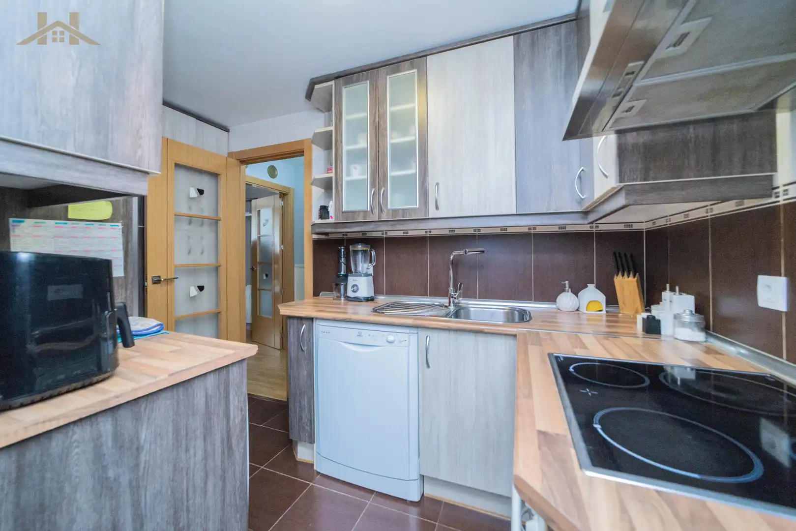 Kitchen of Flat for sale in Leganés  with Air Conditioner, Heating and Parquet flooring