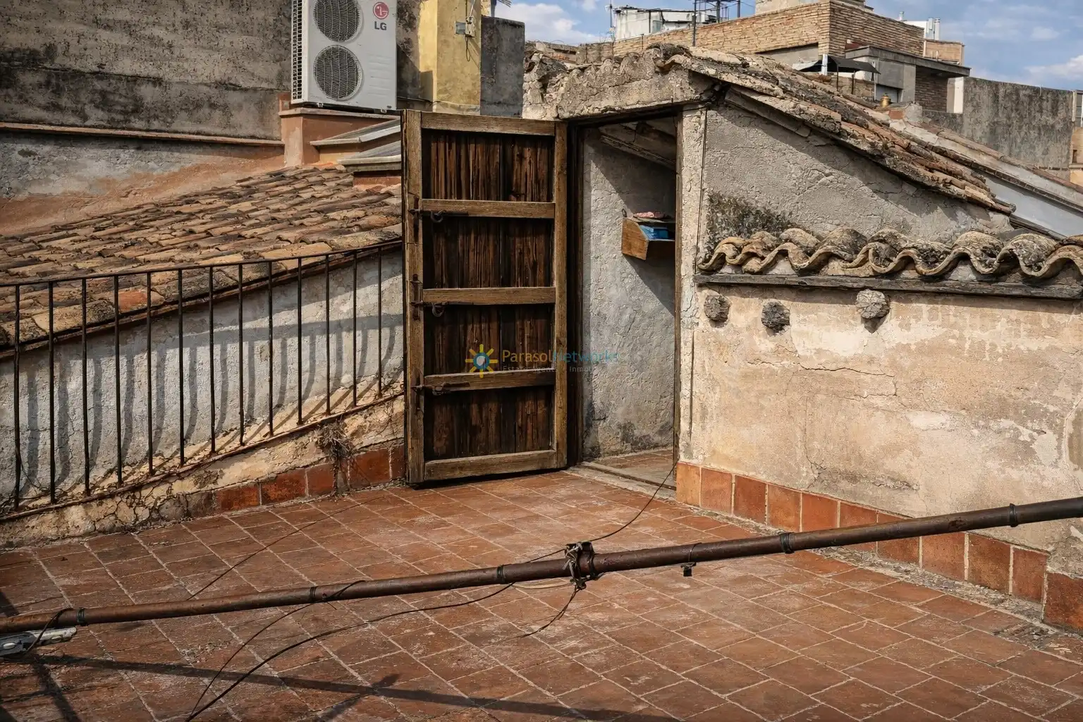 Terraza de Casa adosada en venta en L'Olleria con Terraza, Trastero y Balcón