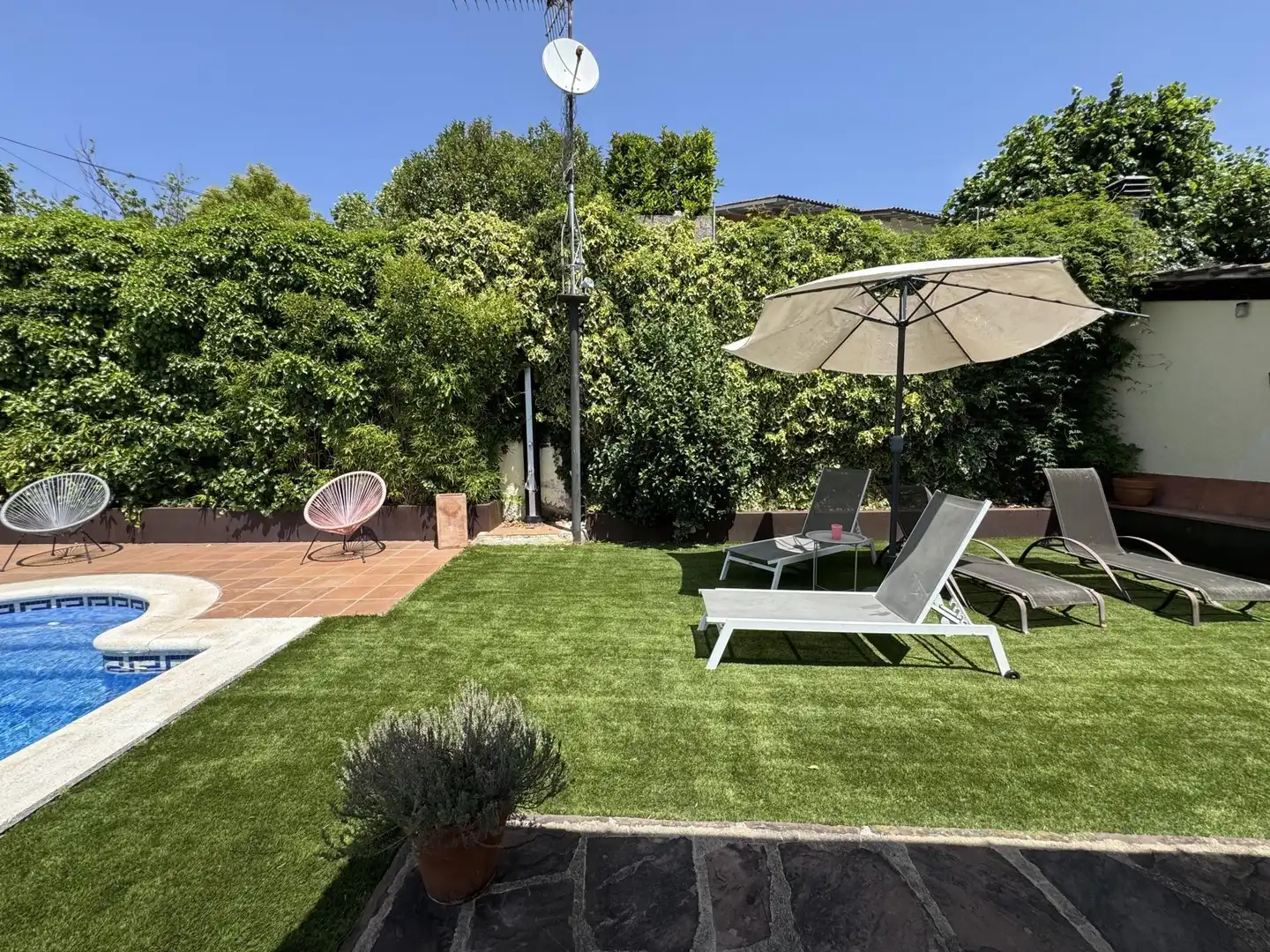 Terrace of Houses for sale in Aiguafreda  with Heating, Terrace and Swimming Pool