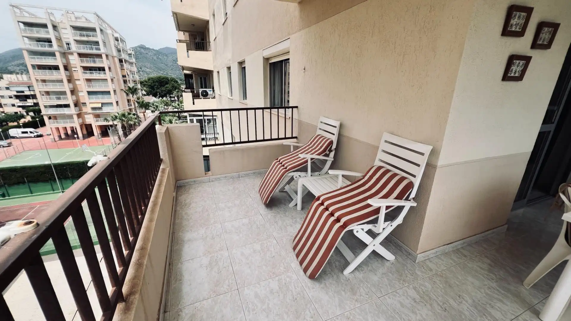 Terrassa de Apartament en venda en Benicasim / Benicàssim amb Jardí privat, Terrassa i Traster