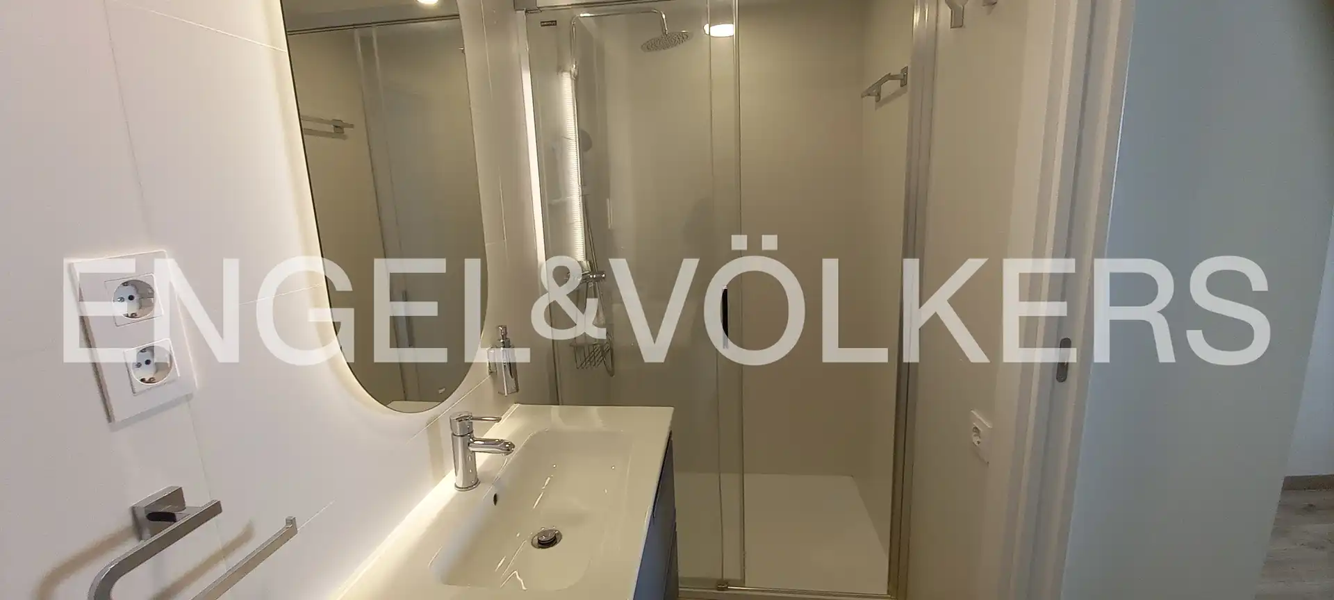Badezimmer von Wohnung zur Miete in Mont-roig del Camp mit Klimaanlage, Heizung und Parkett