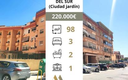 Exterior view of Flat for sale in Málaga Capital  with Terrace and Furnished