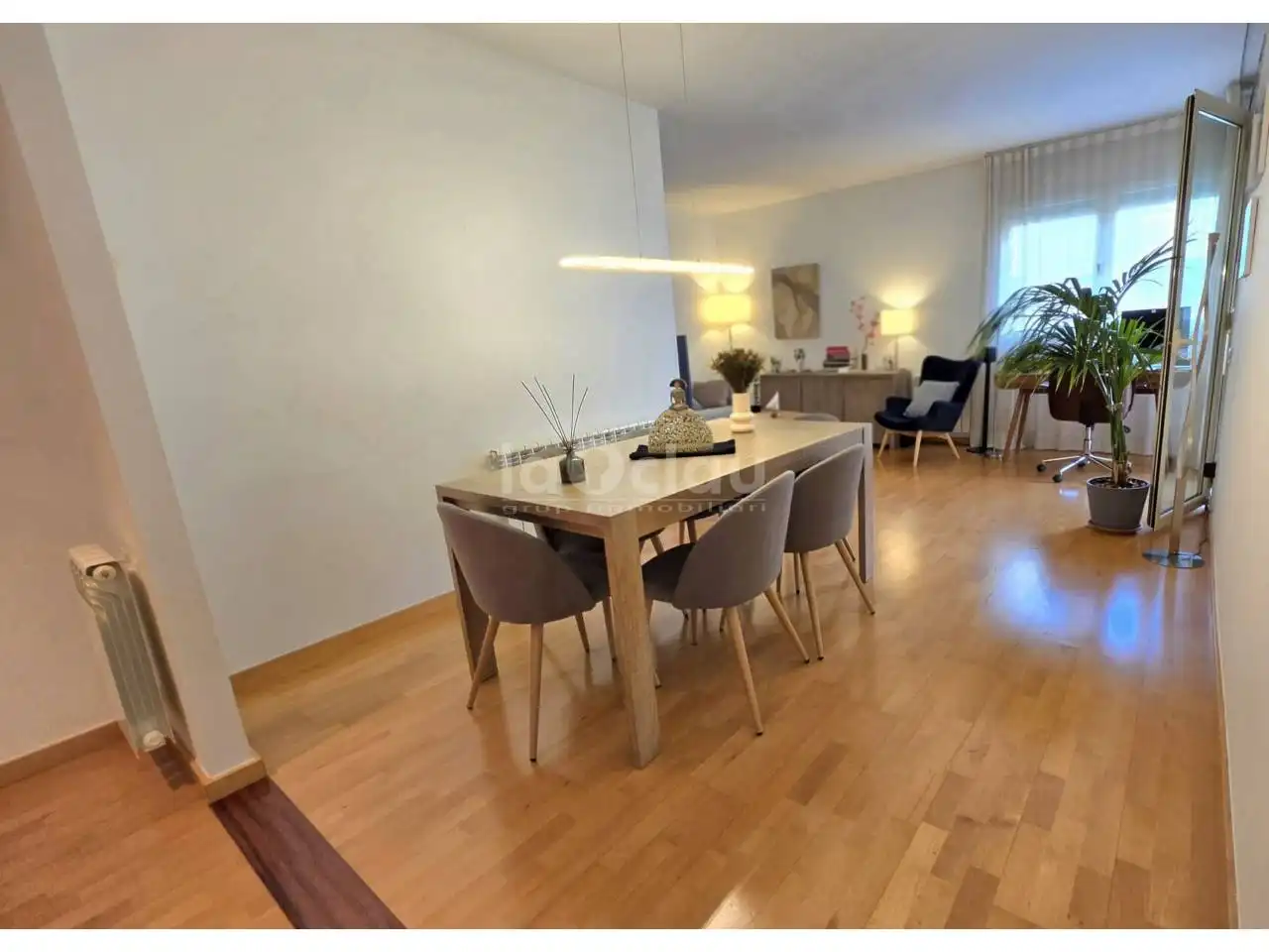 Dining room of Flat for sale in Vic  with Heating, Parquet flooring and Terrace
