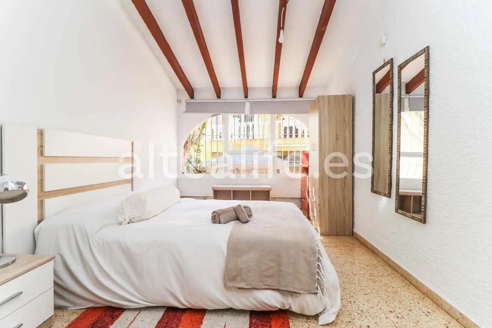 Bedroom of Houses for sale in L'Alfàs del Pi  with Air Conditioner, Heating and Private garden