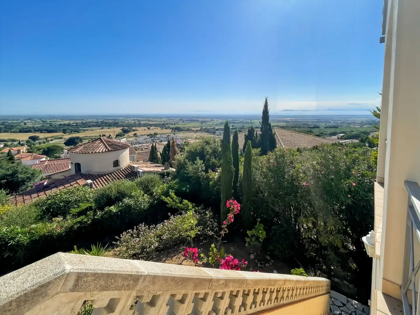 Vista exterior de Casa adosada en venda en Palau-saverdera amb Aire condicionat, Calefacció i Terrassa
