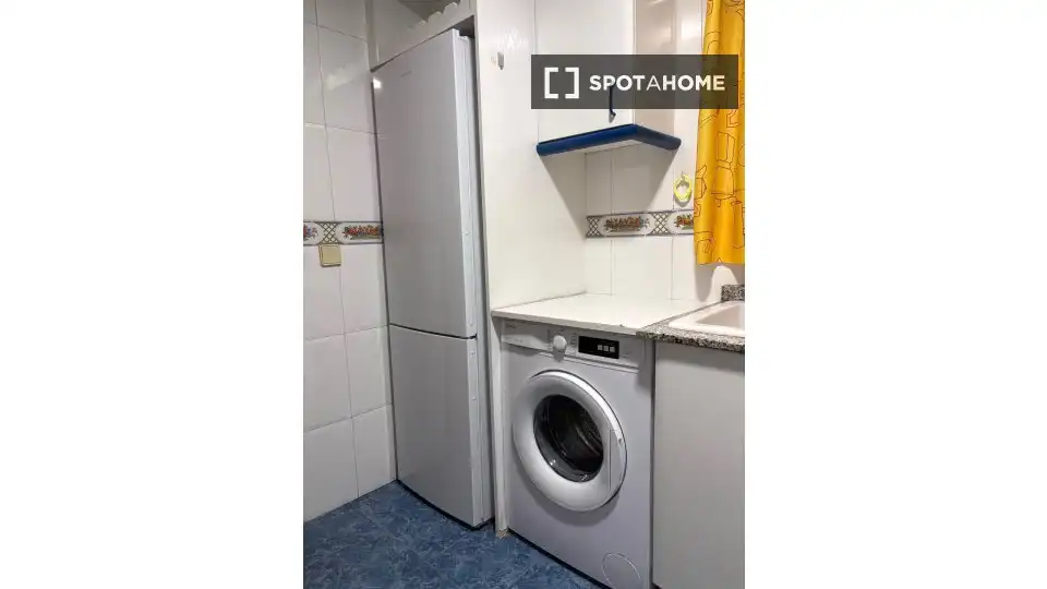 Kitchen of Flat for rent in Moncada  with Air Conditioner, Heating and Furnished