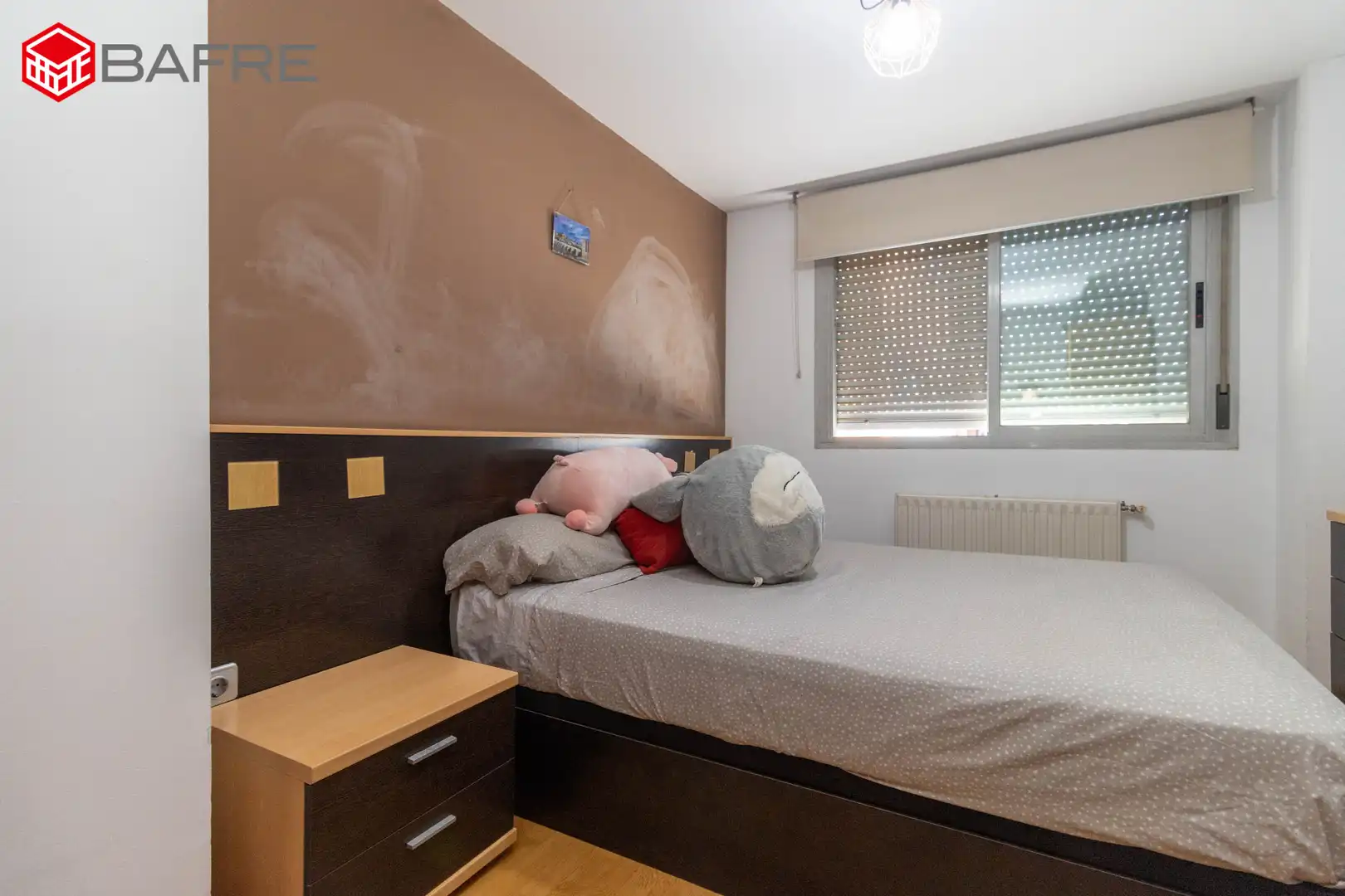 Bedroom of Flat for sale in Madrid  with Heating, Private garden and Storage room