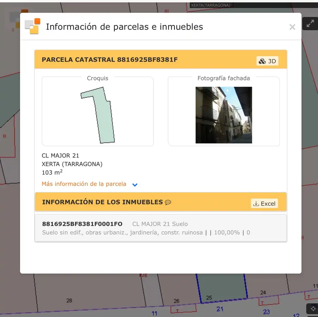 Terreny residencial en venda a Carrer Major 21