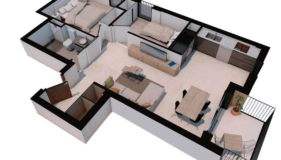 Foto 1 de Pis en venda a Carrer de Montserrat, Caputxins - Ambulatori, Barcelona