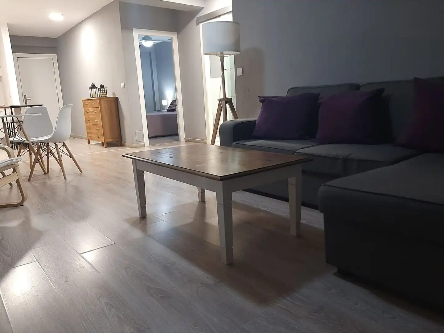 Sala de estar de Piso en venta en Roquetas de Mar