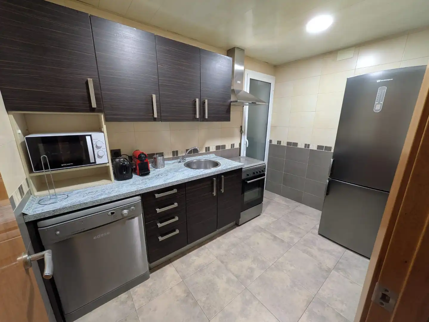 Cocina de Piso de alquiler en Rubí con Calefacción, Amueblado y Horno