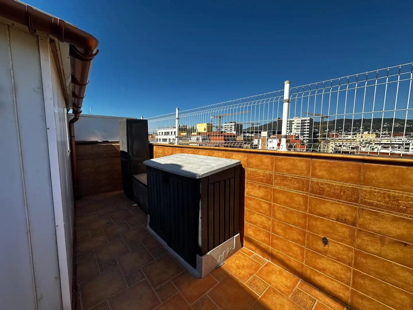 Terrasse von Dachboden zum Verkauf in Barcelona mit Balkon