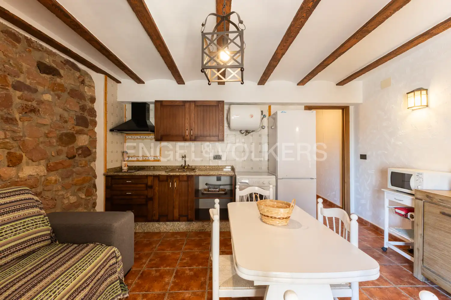 Cocina de Finca rústica en venta en Vilafamés con Aire acondicionado, Calefacción y Trastero