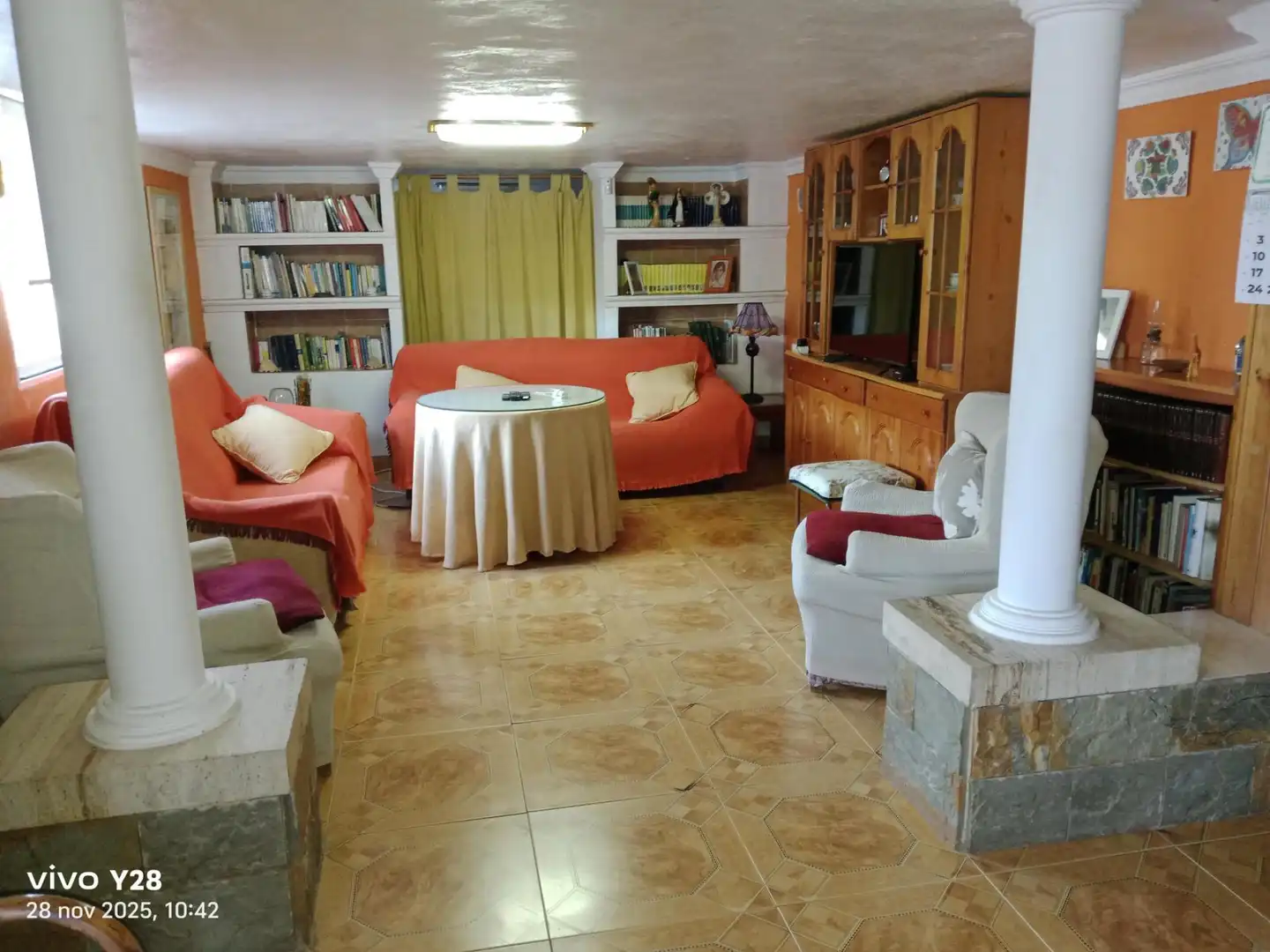 Sala d'estar de Casa o xalet en venda en Pedanías Oeste