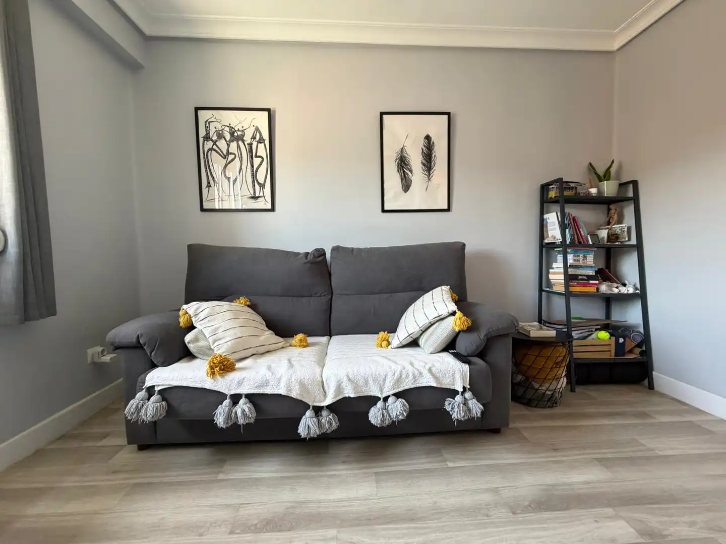Sala de estar de Piso en venta en Eibar con Amueblado