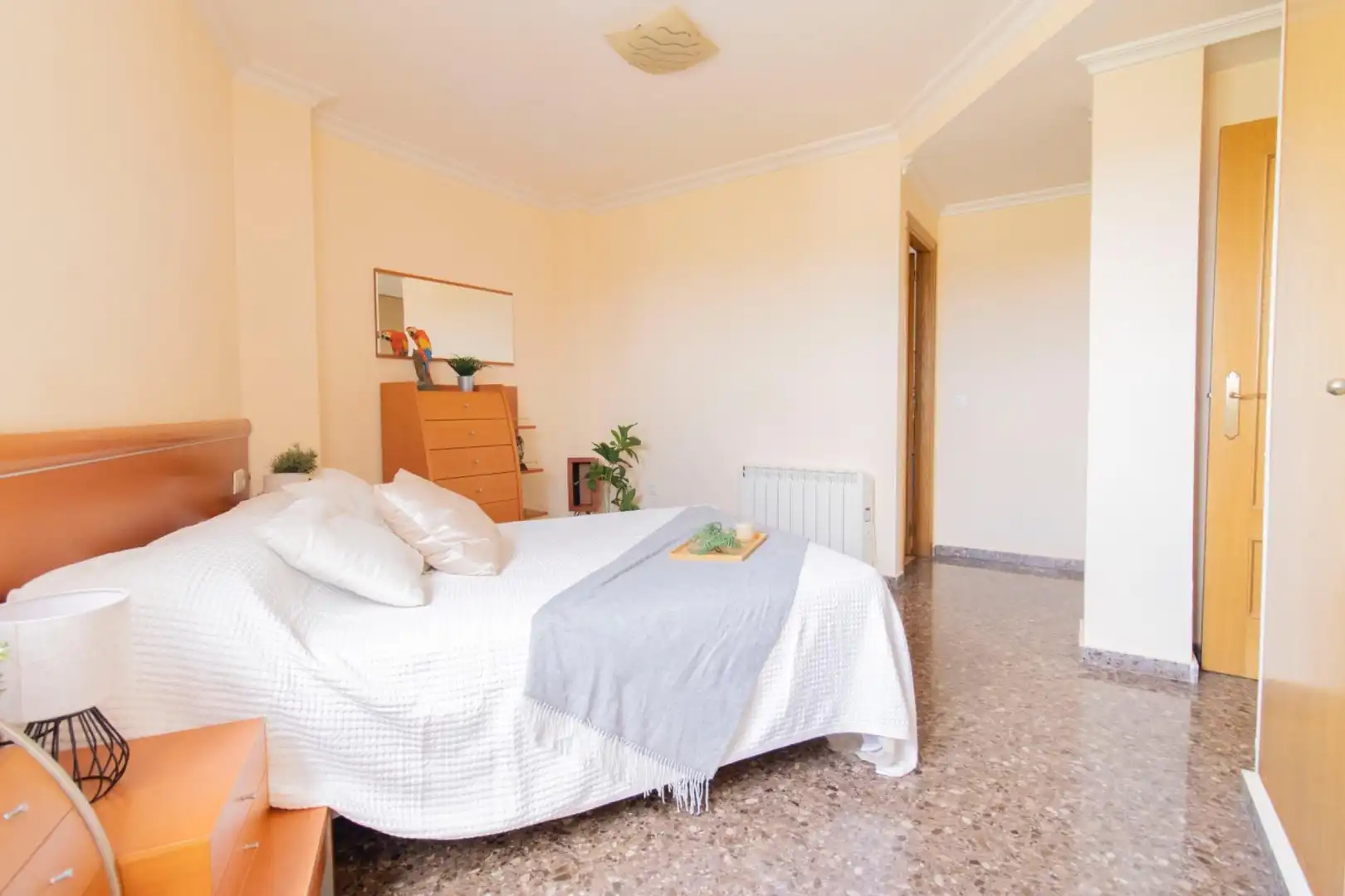 Bedroom of Flat for sale in Albuixech  with Air Conditioner, Heating and Balcony