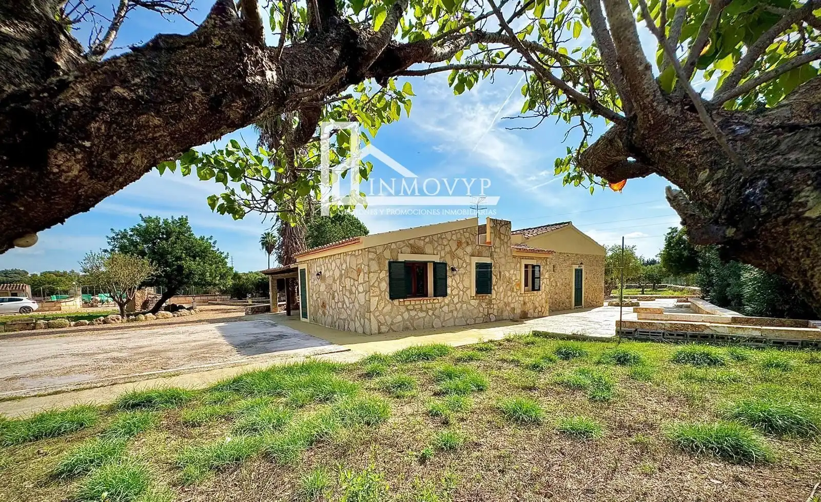 Außenansicht von Country house zum Verkauf in Búger mit Klimaanlage, Privatgarten und Terrasse