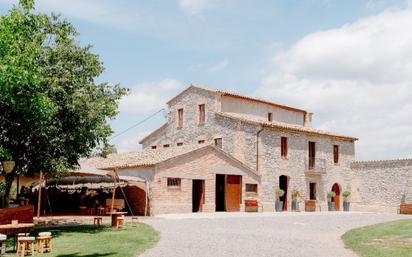 Vista exterior de Finca rústica en venda en Calders amb Jardí privat, Piscina i Moblat