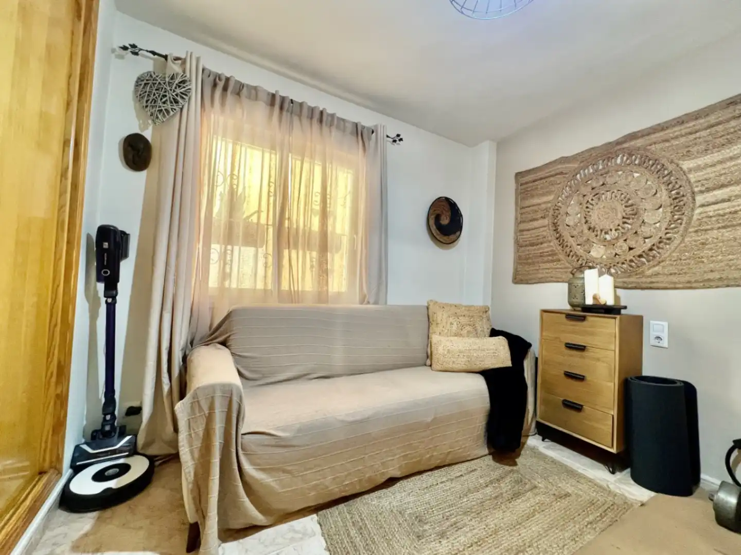 Living room of Flat for sale in Jávea / Xàbia  with Air Conditioner and Balcony