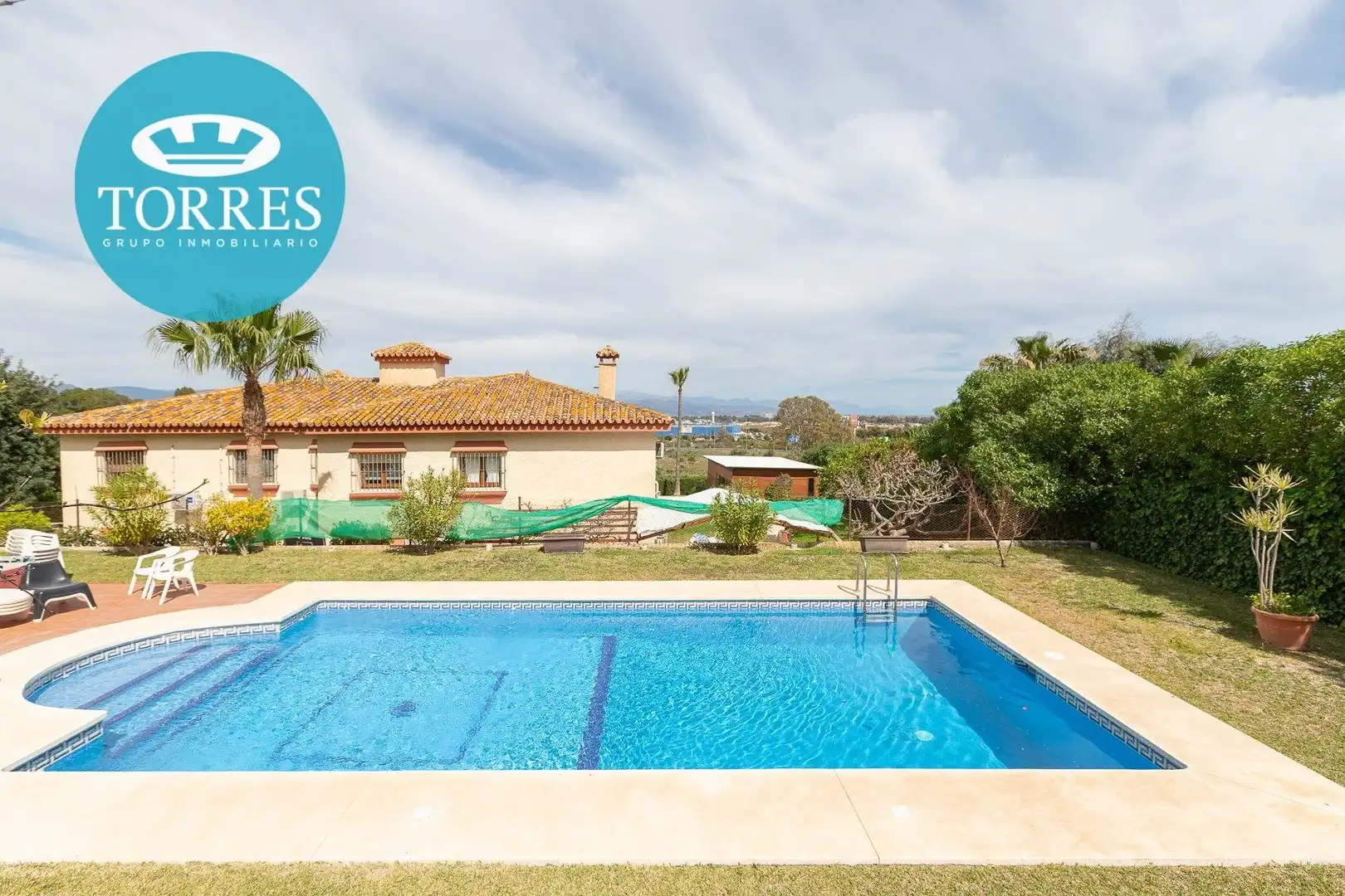 Piscina de Casa o chalet en venta en Málaga Capital con Jardín privado, Terraza y Trastero