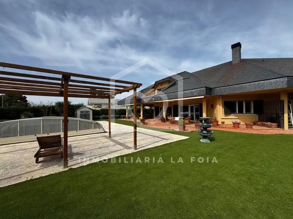 Terraza de Casa o chalet en venta en Ibi con Aire acondicionado, Calefacción y Jardín privado