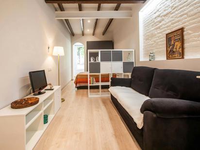 Living room of Flat to rent in  Barcelona Capital  with Furnished, Washing machine and TV