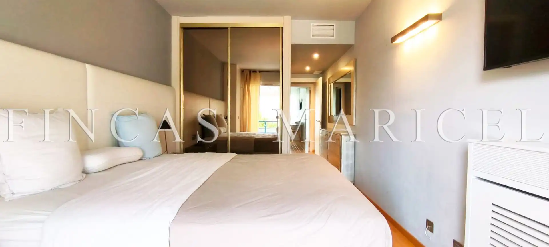 Habitación de Piso de alquiler en Sitges con Aire acondicionado, Calefacción y Terraza