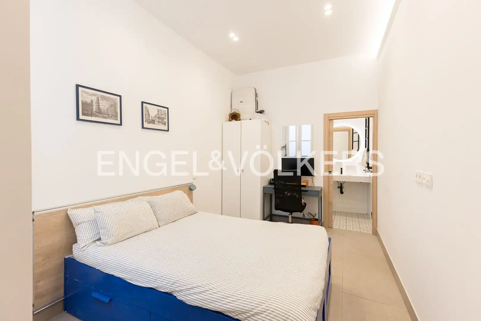 Habitación de Piso de alquiler en Madrid con Aire acondicionado, Calefacción y Amueblado