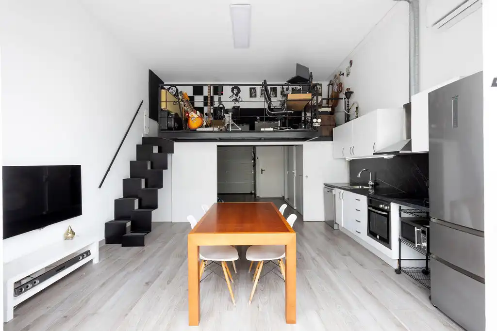 Küche von Haus oder Chalet zum Verkauf in Badalona mit Klimaanlage, Heizung und Parkett