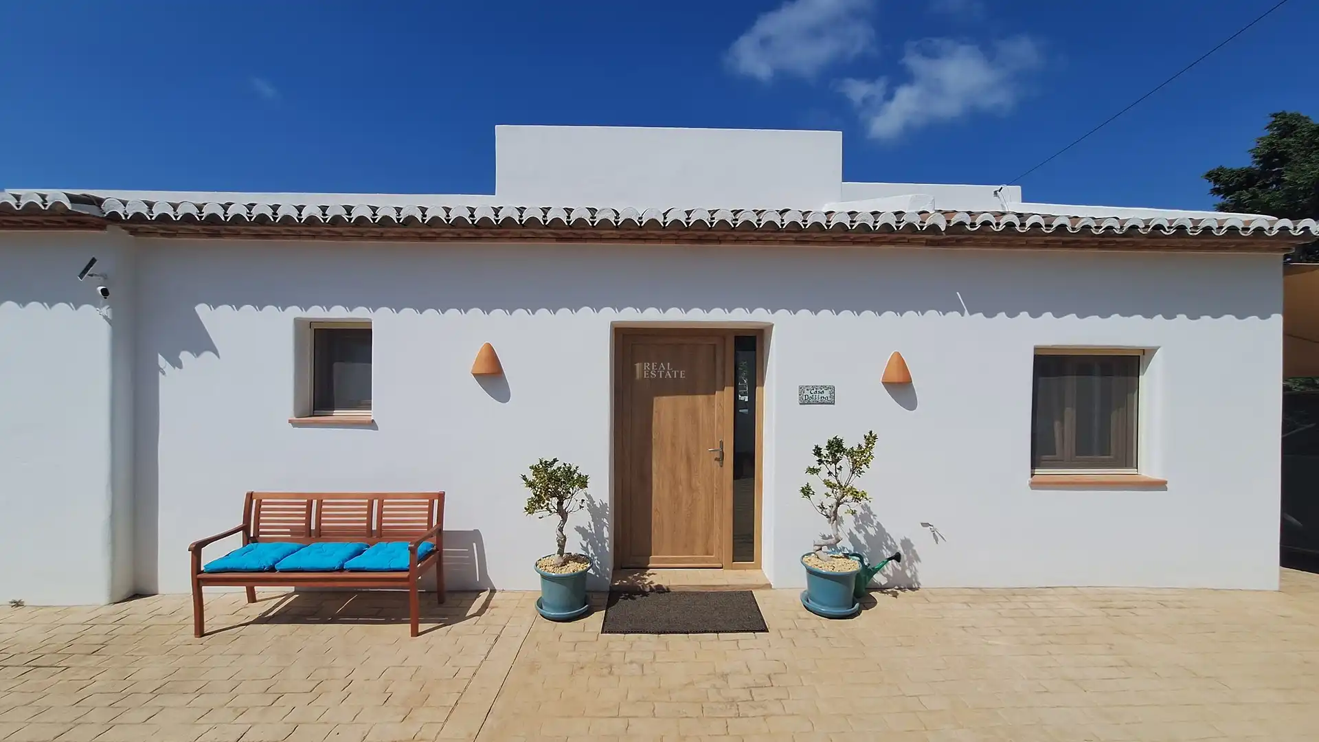 Exterior view of Houses for sale in Jávea / Xàbia  with Air Conditioner, Terrace and Storage room
