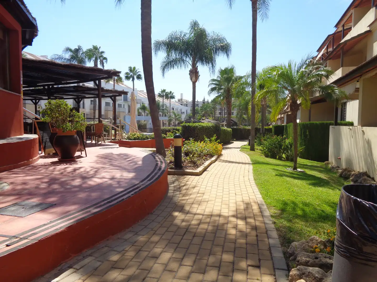 Terraza de Apartamento en venta en Islantilla con Aire acondicionado, Calefacción y Jardín privado