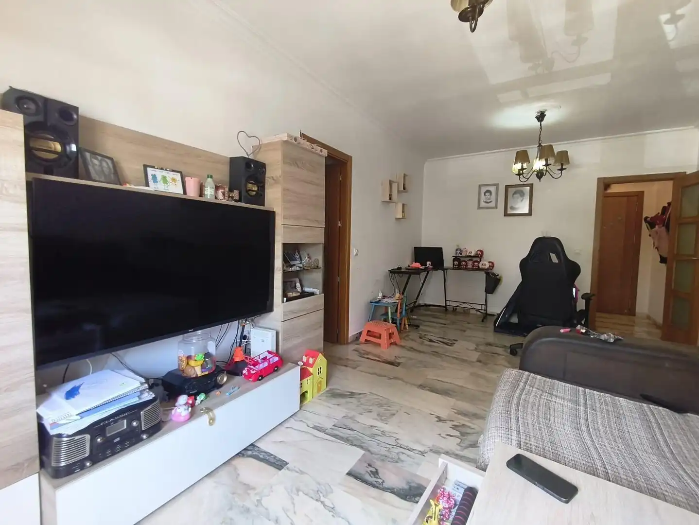 Sala de estar de Piso en venta en Algeciras con Terraza