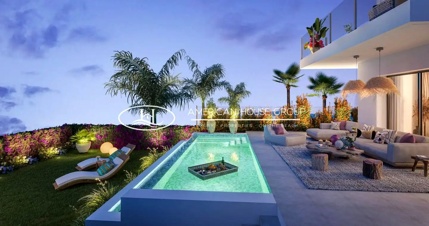 Terrace of Houses for sale in Mijas  with Air Conditioner, Private garden and Terrace