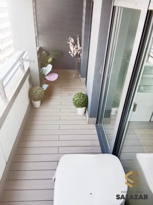 Terraza de Ático de alquiler en Bilbao  con Calefacción, Jardín privado y Terraza