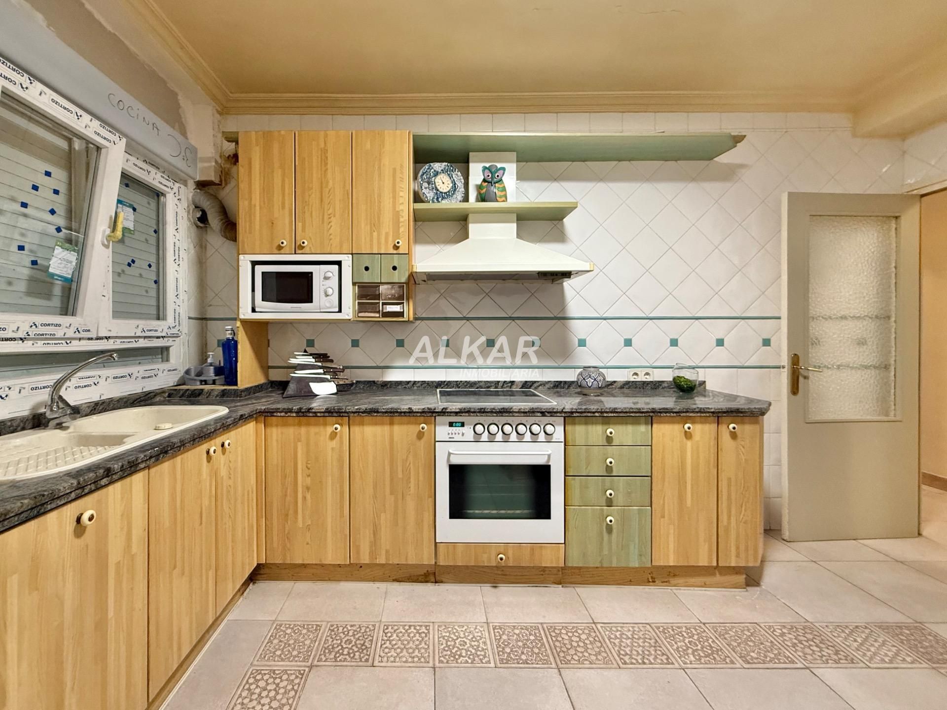 Kitchen of Flat for sale in Tudela  with Heating and Terrace