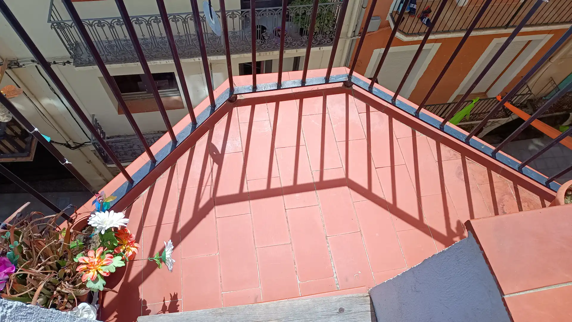 Balcony of Flat for sale in Sort  with Heating, Furnished and Oven