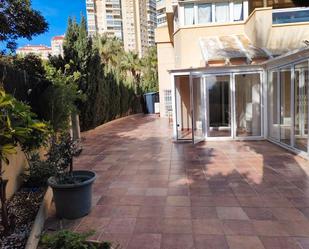 Terrace of Planta baja to rent in El Campello  with Air Conditioner, Heating and Private garden