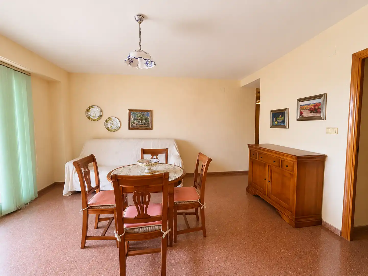 Dining room of Flat for rent in Sueca  with Terrace