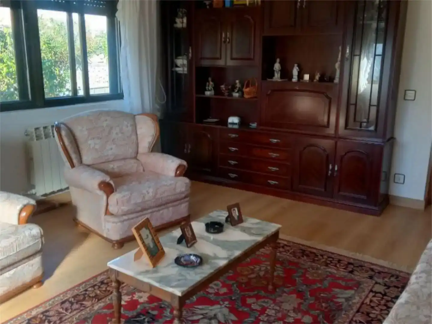 Sala d'estar de Casa o xalet en venda en Villar del Buey amb Aire condicionat i Balcó